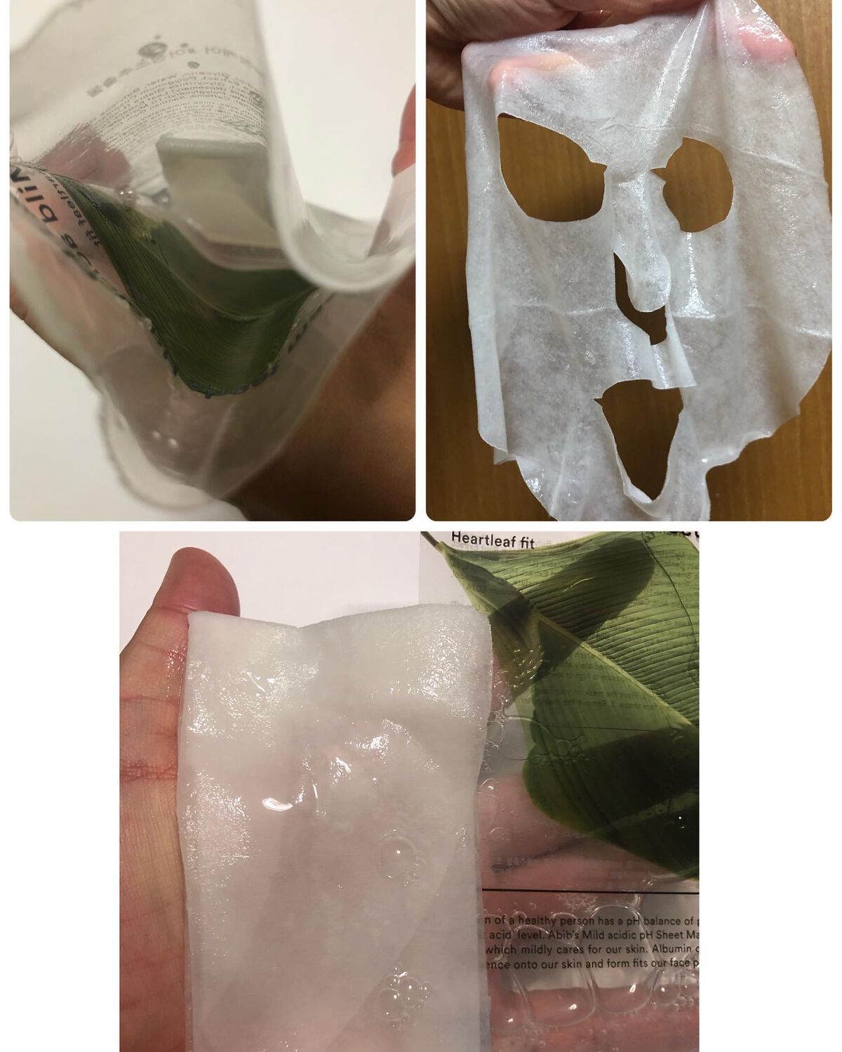 弱酸性pHシートマスク ドクダミフィット/Abib /シートマスク・パックを使ったクチコミ(6枚目)