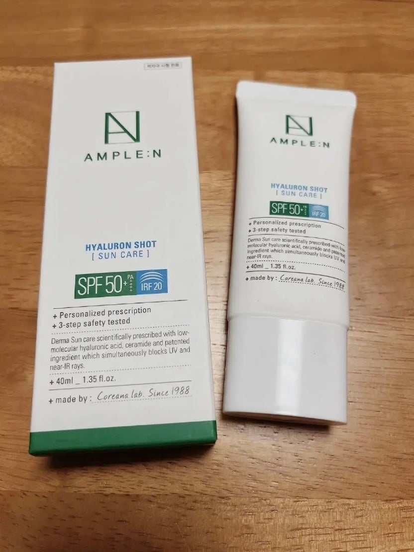 ヒアルロンショットアンプルサンケア/AMPLE:N/その他スキンケアを使ったクチコミ(2枚目)