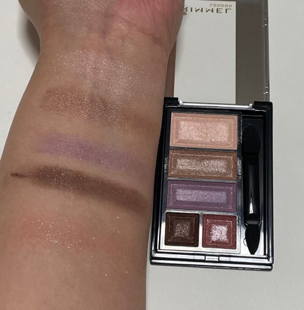 ショコラスウィート アイズ 113(限定色)/リンメル ロンドン/アイシャドウパレットを使ったクチコミ(3枚目)