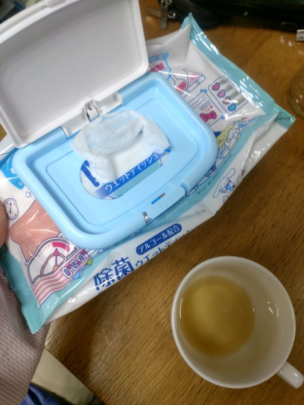 ウェットティッシュ/DAISO/ティッシュを使ったクチコミ(2枚目)