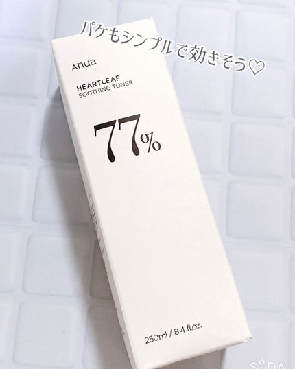 ドクダミ 77 スージングトナー/Anua/化粧水を使ったクチコミ(3枚目)
