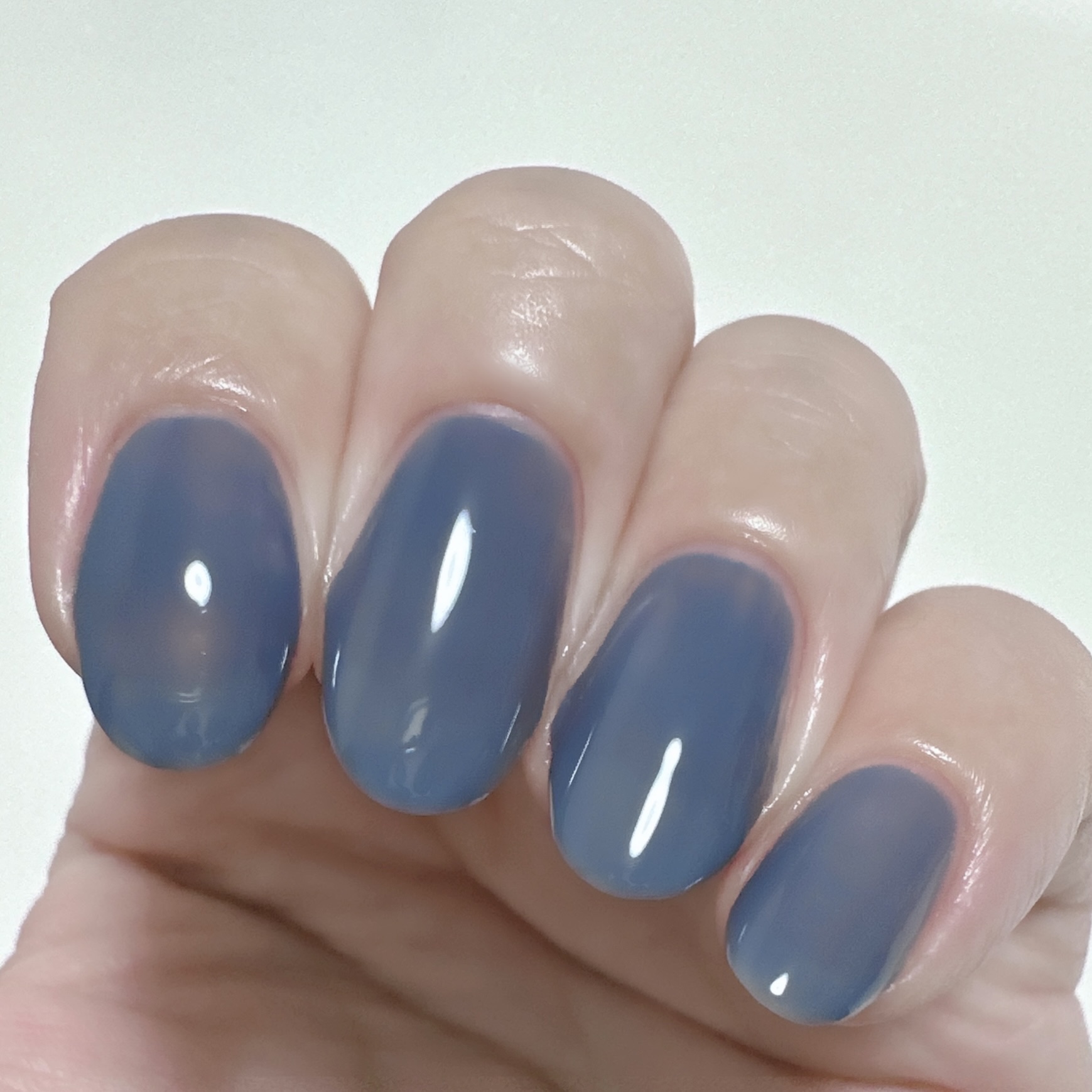 ネイルポリッシュ 18 ヴィンテージデニム＜限定色＞/sopo/マニキュアを使ったクチコミ（2枚目）