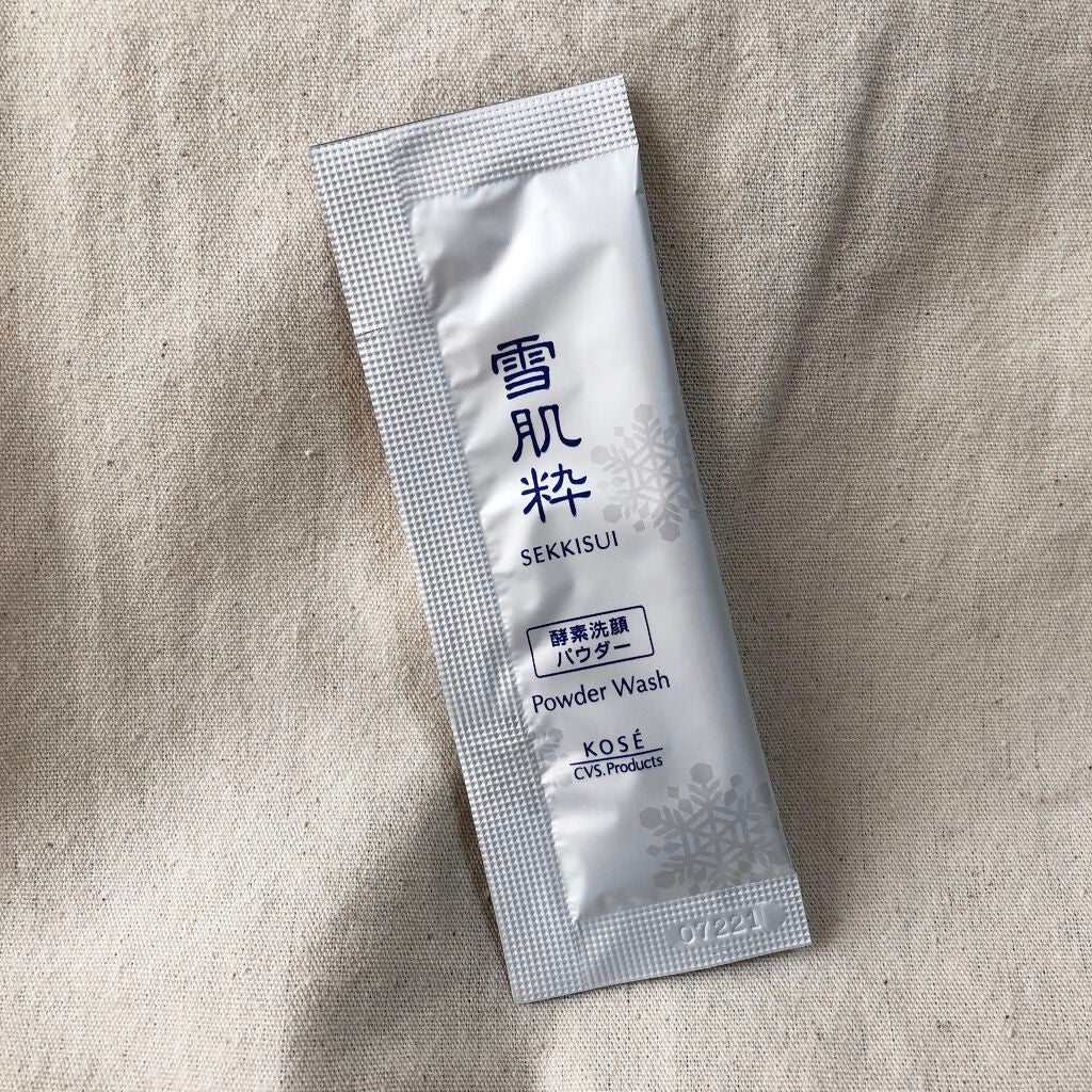 酵素洗顔パウダー/雪肌粋/洗顔パウダーを使ったクチコミ(1枚目)