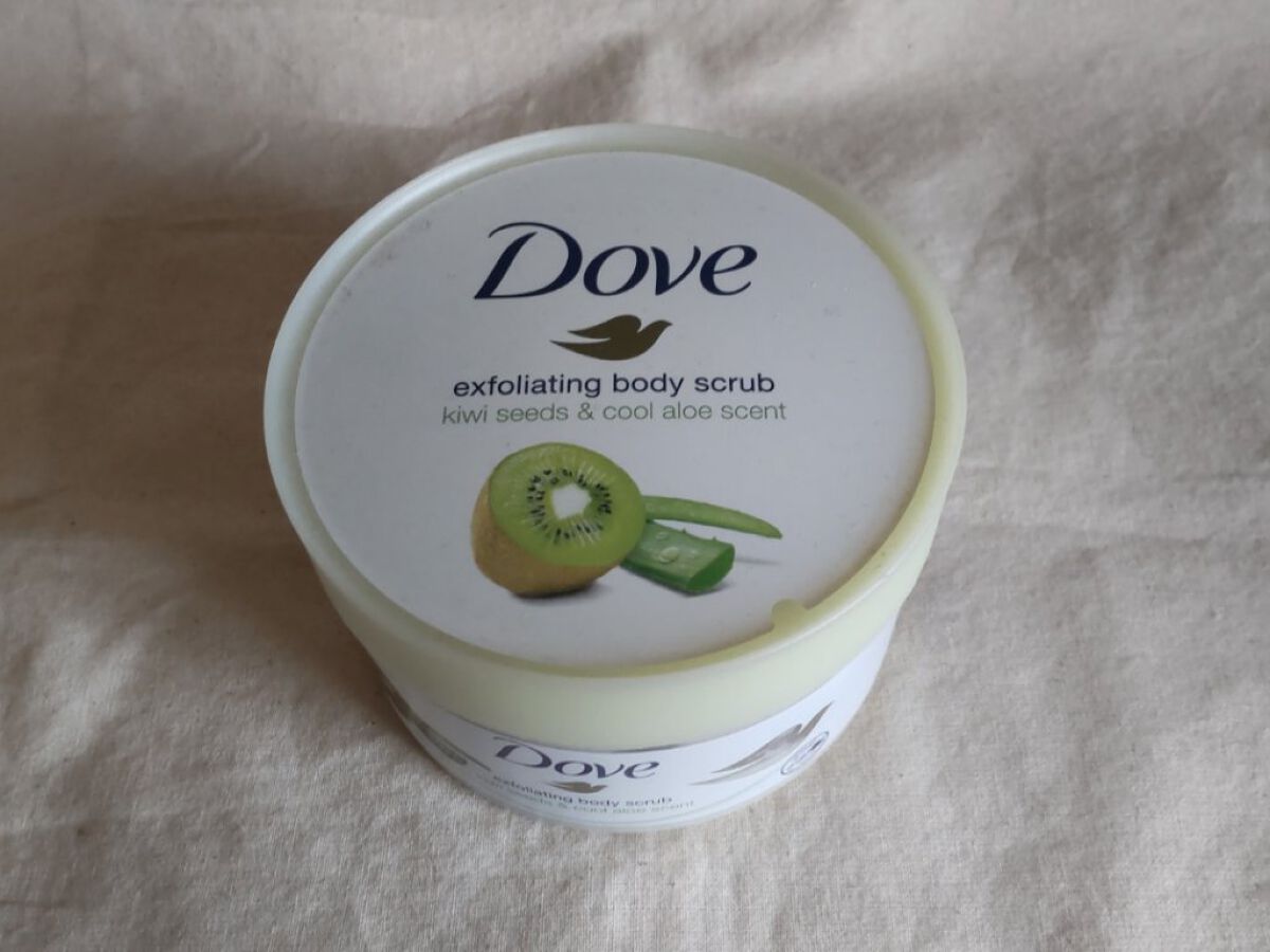 ダヴ ふわとろ　クリーミースクラブ キウイ＆アロエ/ダヴ/ボディスクラブを使ったクチコミ（2枚目）