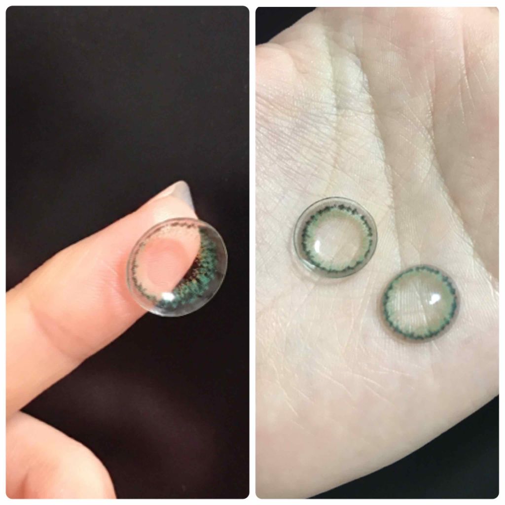 パーツホワイト/PartsWhite/カラーコンタクトレンズを使ったクチコミ(2枚目)