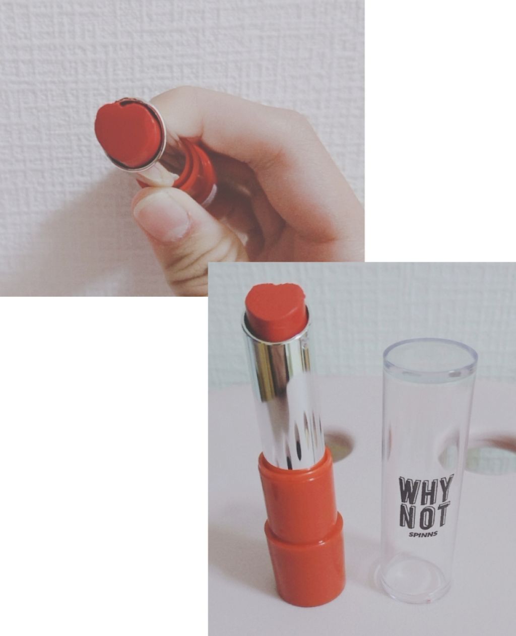 WHY NOT SPINNS リップスティック/DAISO/口紅を使ったクチコミ(2枚目)