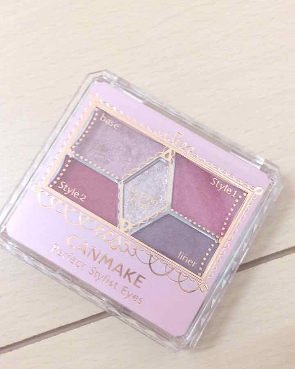 【旧品】パーフェクトスタイリストアイズ/キャンメイク/アイシャドウパレットを使ったクチコミ(1枚目)