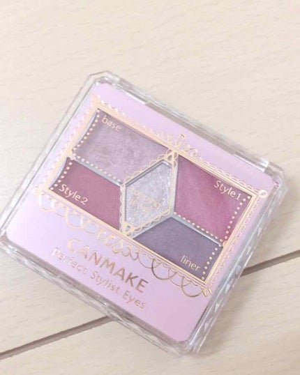 【旧品】パーフェクトスタイリストアイズ/キャンメイク/アイシャドウパレットを使ったクチコミ(1枚目)