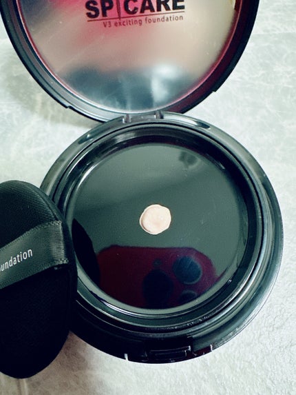 V3 エキサイティングファンデーション/SPICARE/クッションファンデーションを使ったクチコミ(3枚目)