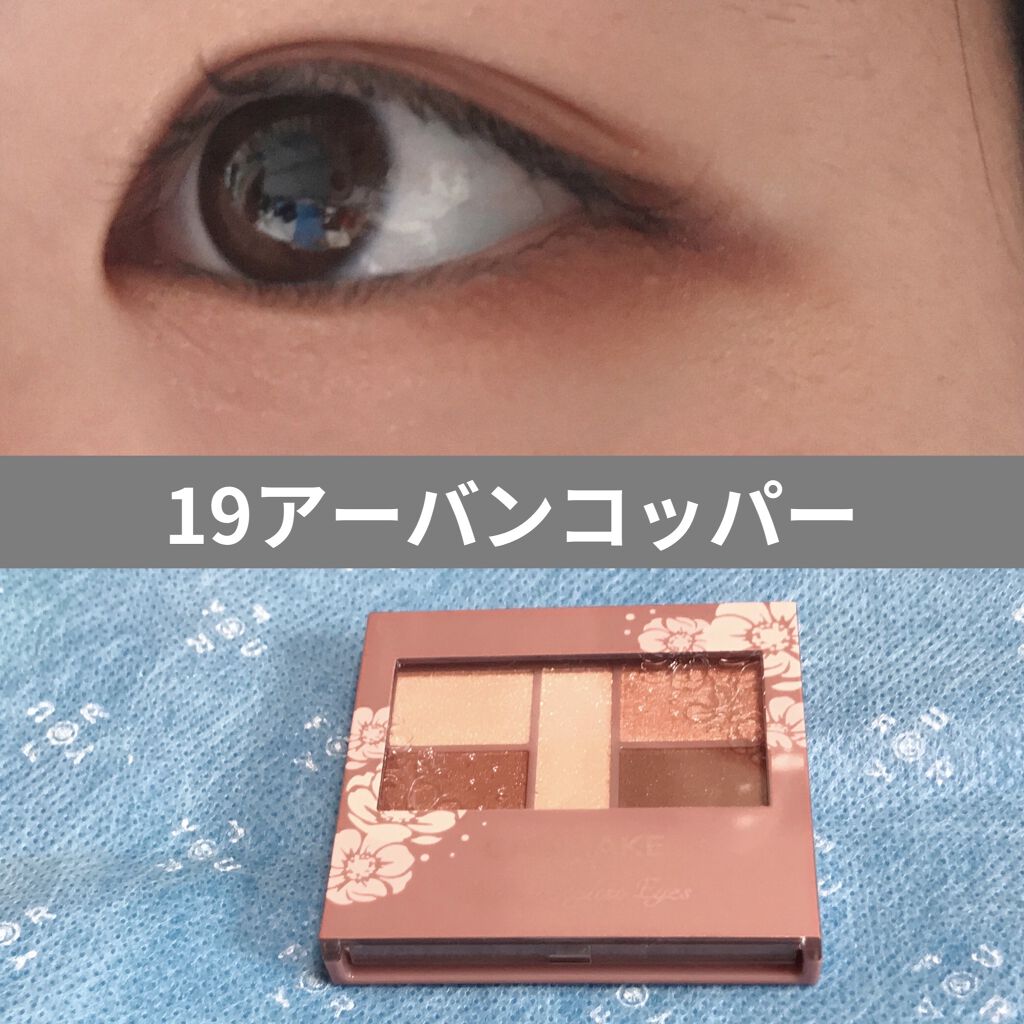 パーフェクトスタイリストアイズ/キャンメイク/アイシャドウパレットを使ったクチコミ（1枚目）