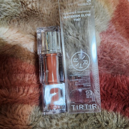 ウォーターリズムグロウティント 04 フィグピーチ/TIRTIR(ティルティル)/リップティントを使ったクチコミ(1枚目)