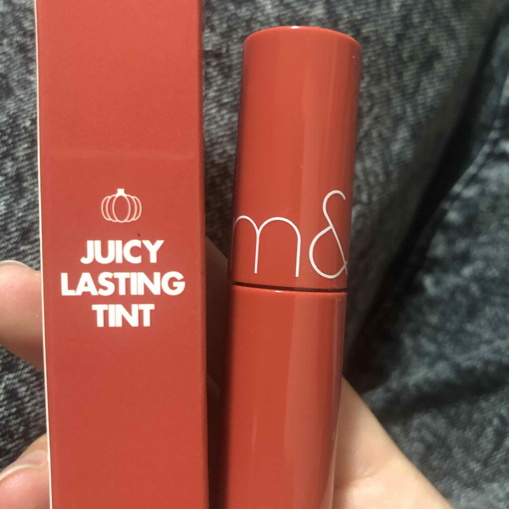 ジューシーラスティングティント/rom&nd/リップティントを使ったクチコミ(1枚目)