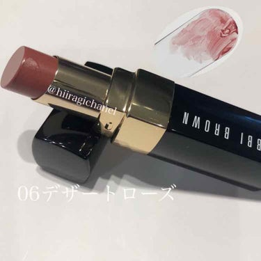 オイル インフューズド リップ カラー 06 デザートローズ/BOBBI BROWN/口紅を使ったクチコミ（3枚目）