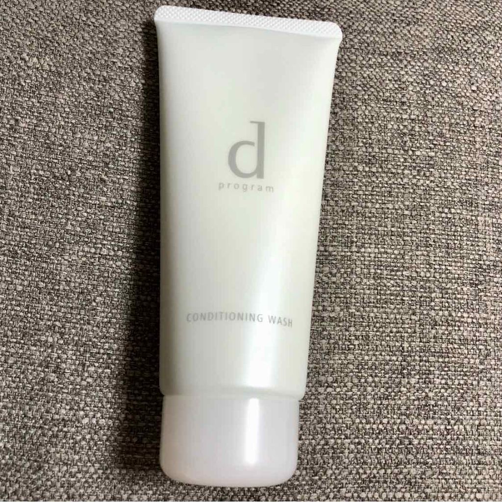 コンディショニングウォッシュ/d プログラム/洗顔フォームを使ったクチコミ(1枚目)