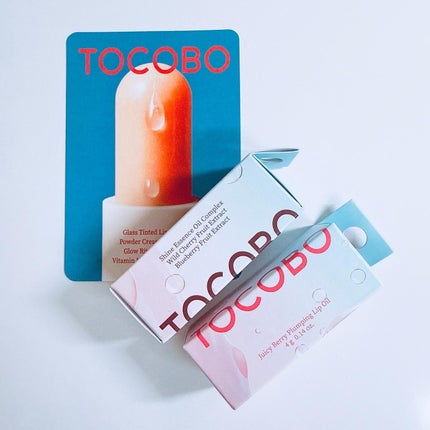 ジューシーベリープランピングリップオイル/TOCOBO/リップグロスを使ったクチコミ(5枚目)