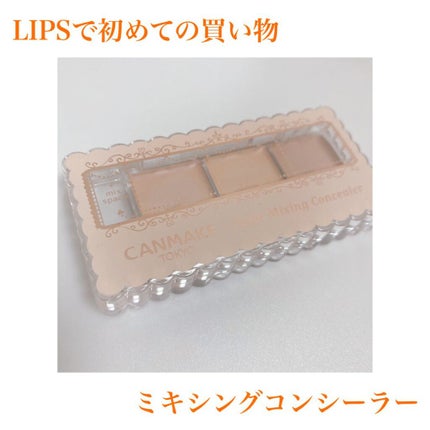 カラーミキシングコンシーラー/キャンメイク/パレットコンシーラーを使ったクチコミ(1枚目)