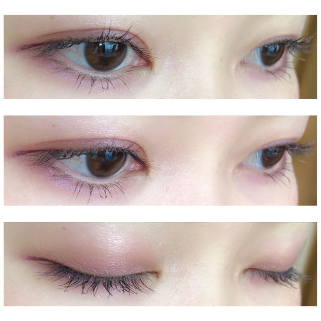 マージングカラーアイズ EX04 Old Raspberry/LUNASOL/単色アイシャドウを使ったクチコミ（3枚目）