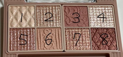 プティパレットアイズ/キャンメイク/パウダーアイシャドウを使ったクチコミ(4枚目)