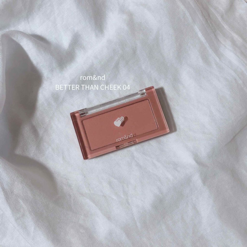 ベターザンチーク/rom&nd/パウダーチークを使ったクチコミ（1枚目）