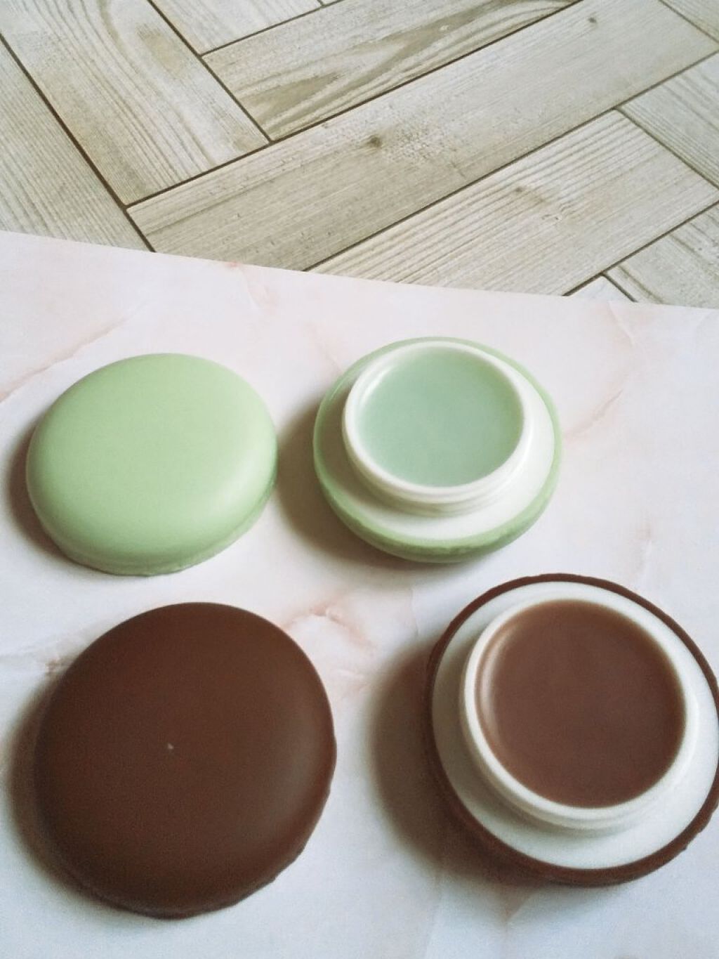 マカロンリップバーム/It's skin/リップバームを使ったクチコミ（2枚目）