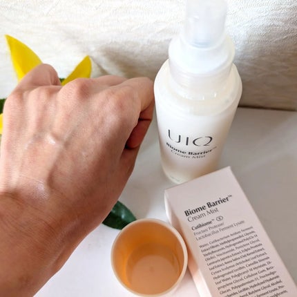 バイオームバリア クリームミスト/UIQ/ミスト状化粧水を使ったクチコミ(5枚目)
