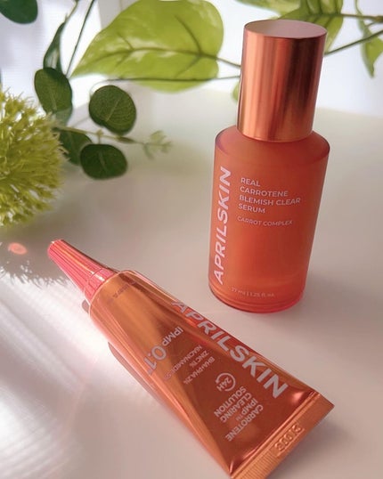リアルカロテンブレミッシュクリアセラム/APRILSKIN/美容液を使ったクチコミ(5枚目)