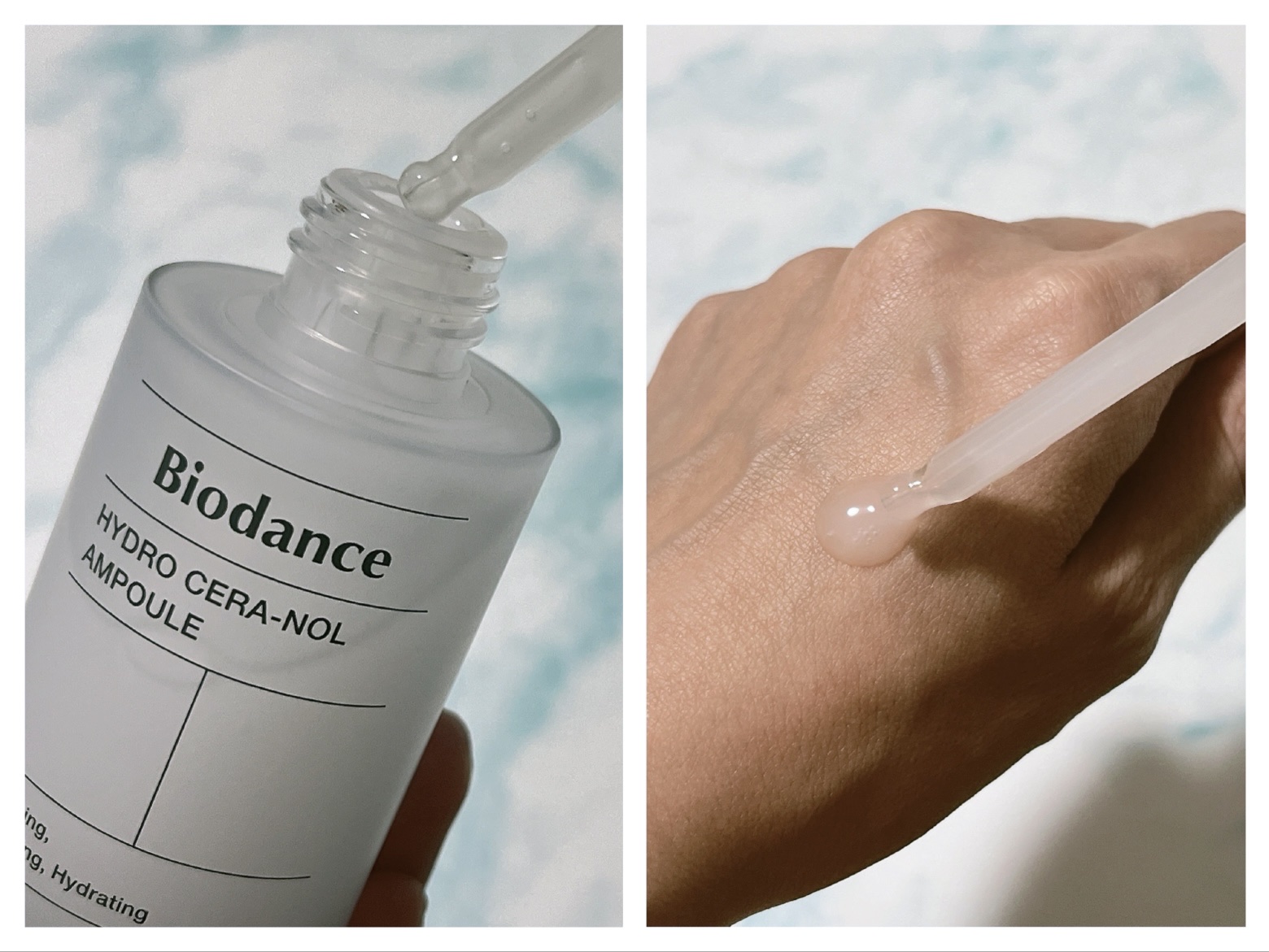 ハイドロセラノールアンプル/Biodance/美容液を使ったクチコミ（2枚目）