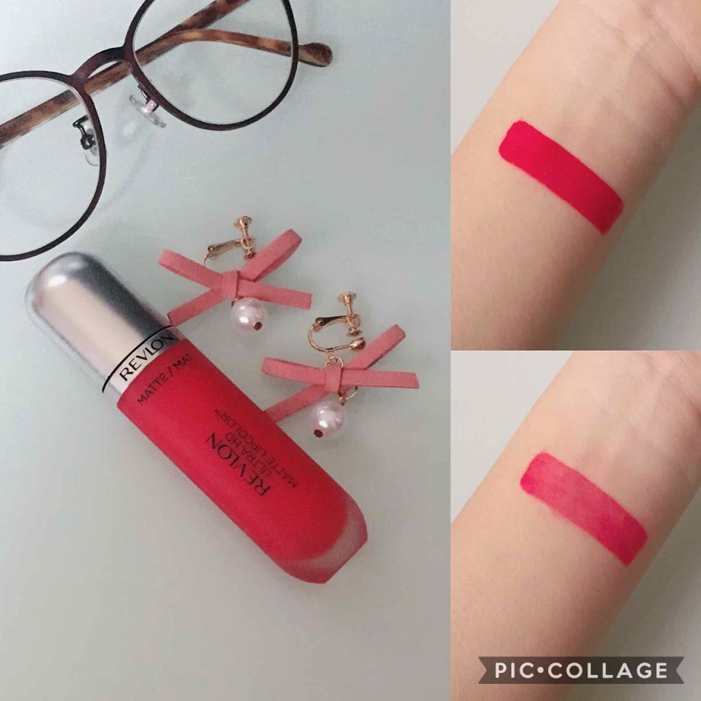 ウルトラ HD マット リップカラー/REVLON/口紅を使ったクチコミ（1枚目）