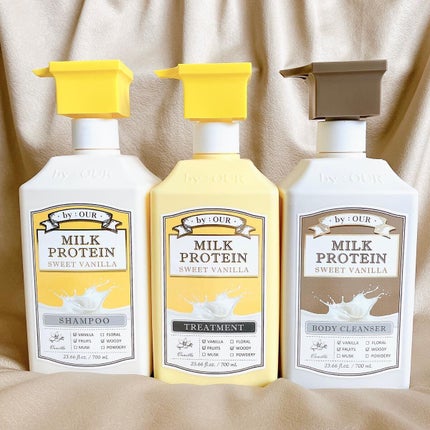 ミルクプロテイン ボディクレンザー スイートバニラ/by : OUR/ボディソープを使ったクチコミ(1枚目)