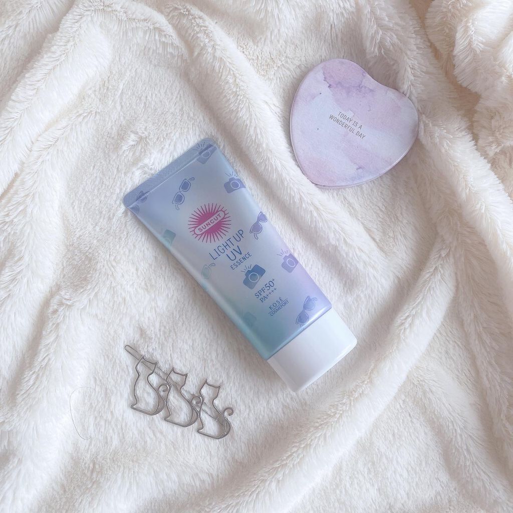 トーンアップUV エッセンス/サンカット®/日焼け止めローションを使ったクチコミ（3枚目）