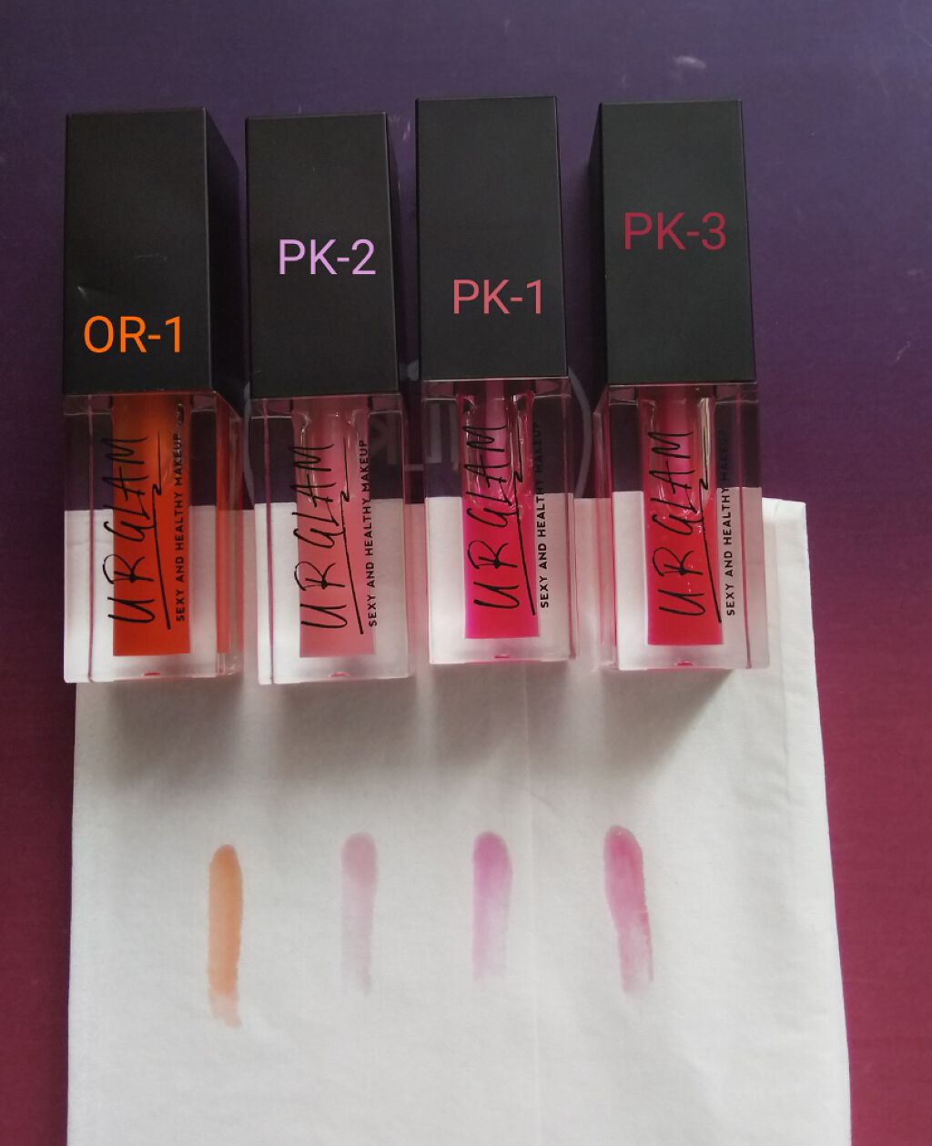 UR GLAM LIP OIL/U R GLAM/リップグロスを使ったクチコミ(2枚目)