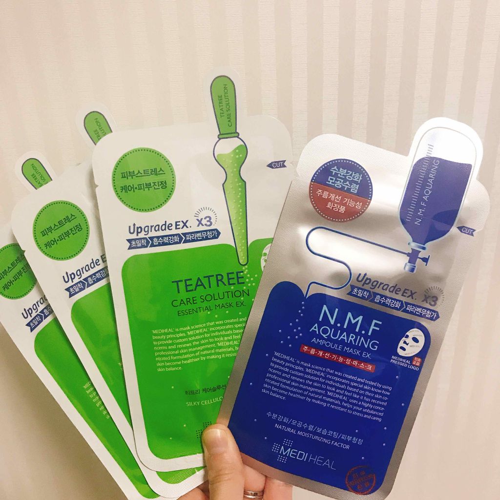 N.M.FアクアアンプルマスクJEX/MEDIHEAL/シートマスク・パックを使ったクチコミ(1枚目)