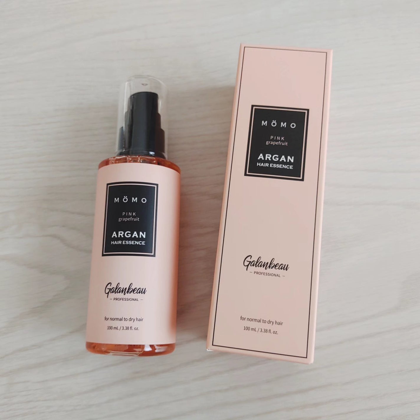 モモアルガンヘアエッセンス/ガランビュー/ヘアオイルを使ったクチコミ(3枚目)