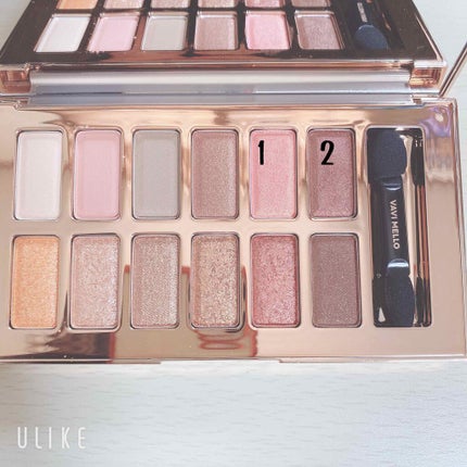 バレンタインボックス/VAVI MELLO/アイシャドウパレットを使ったクチコミ(2枚目)