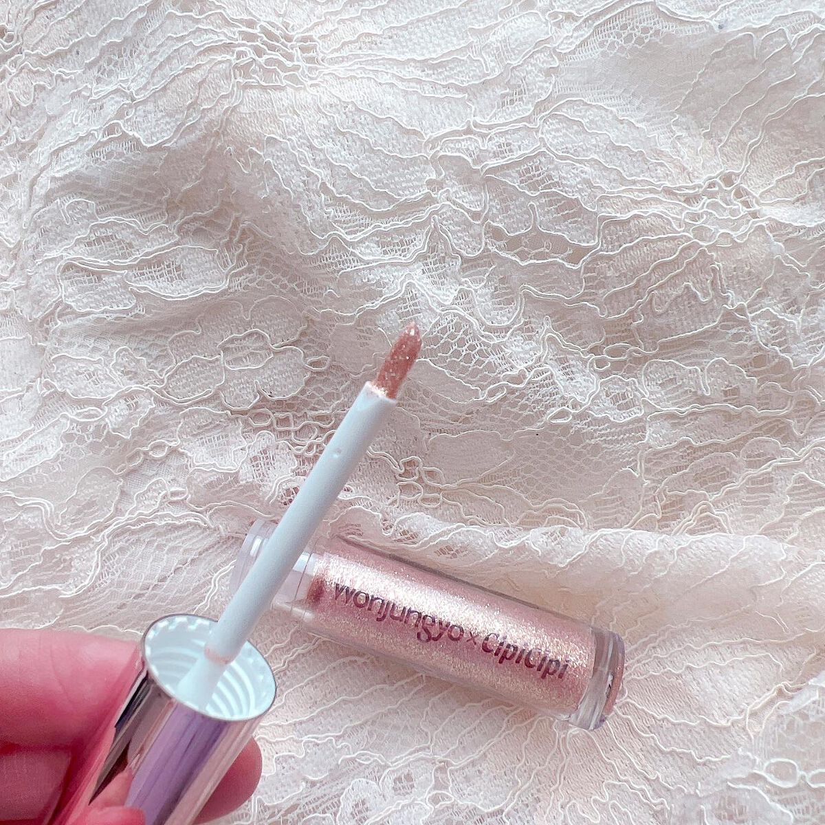 ウォンジョンヨ　ダイヤモンドライナー/Wonjungyo/リキッドアイシャドウを使ったクチコミ（3枚目）