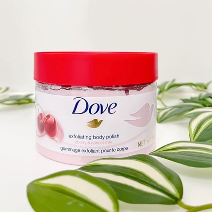 ダヴ ふわとろ クリーミースクラブ チェリー&アプリコットミルク/ダヴ/ボディスクラブを使ったクチコミ(7枚目)