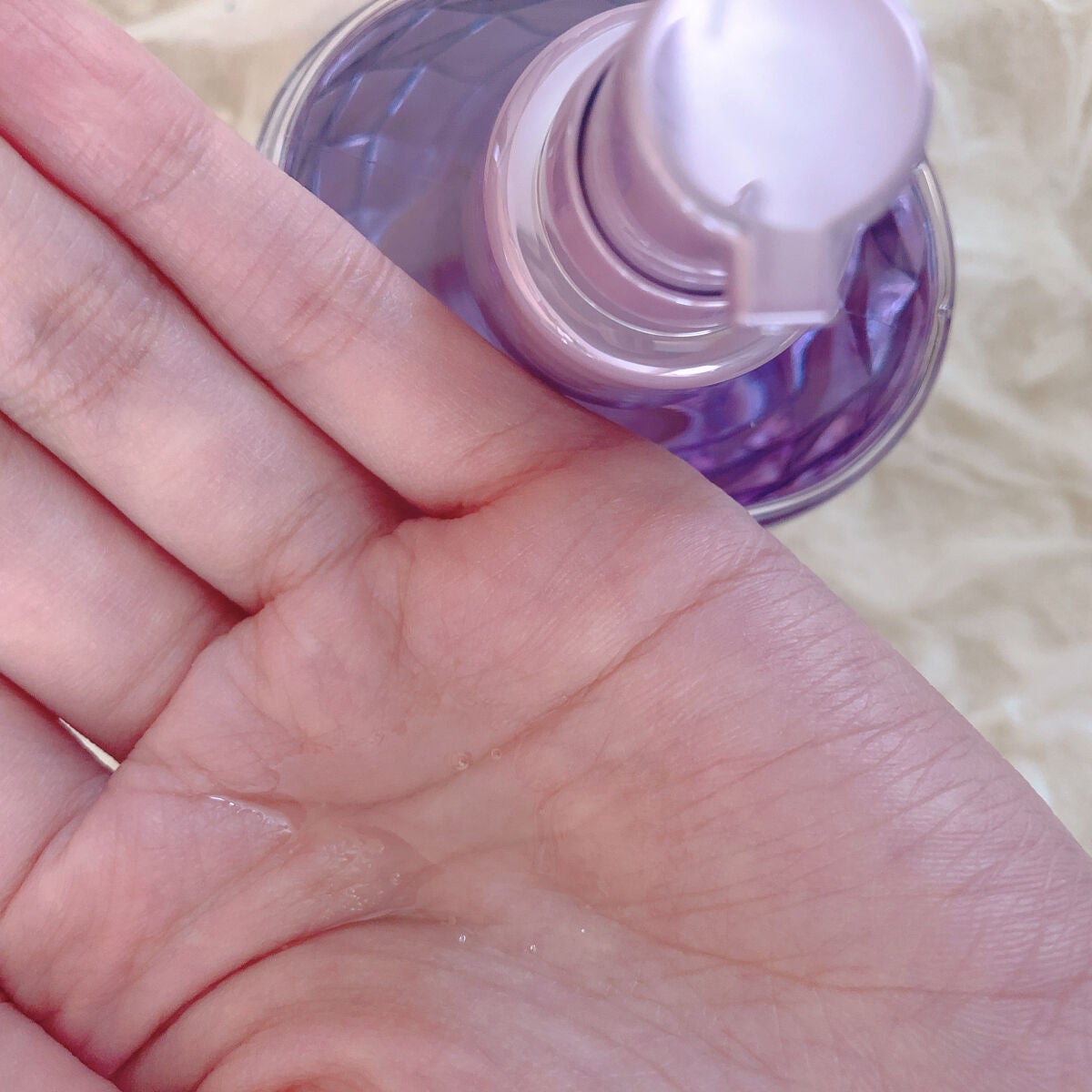 キラメキ ウォーターコンク シャイニー ヘアオイル/ululis/ヘアオイルを使ったクチコミ(4枚目)