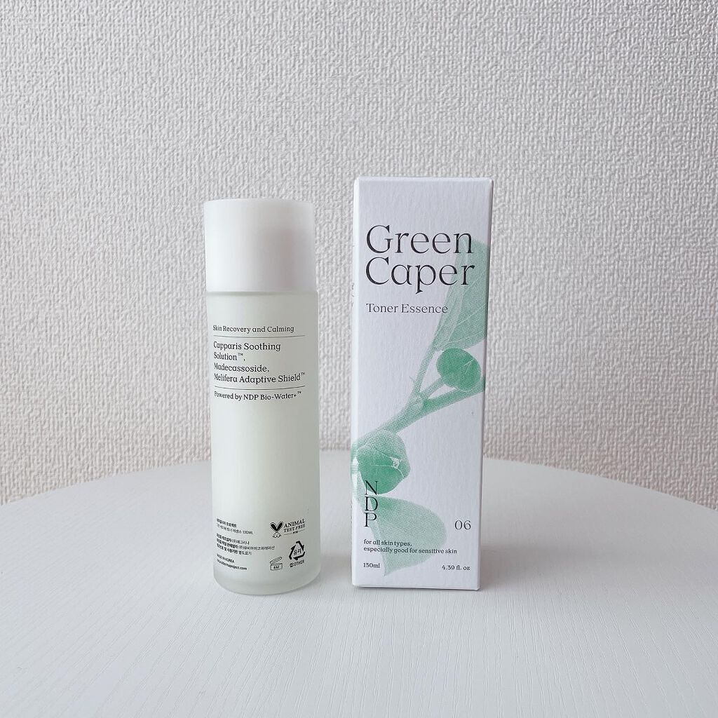 Green Caper Toner Essence/NATURAL DERMA PROJECT/化粧水を使ったクチコミ(1枚目)