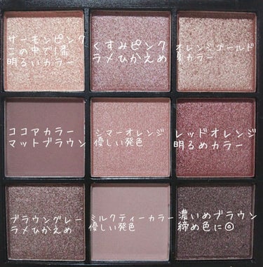 UR GLAM　BLOOMING EYE COLOR PALETTE/U R GLAM/アイシャドウパレットを使ったクチコミ（4枚目）