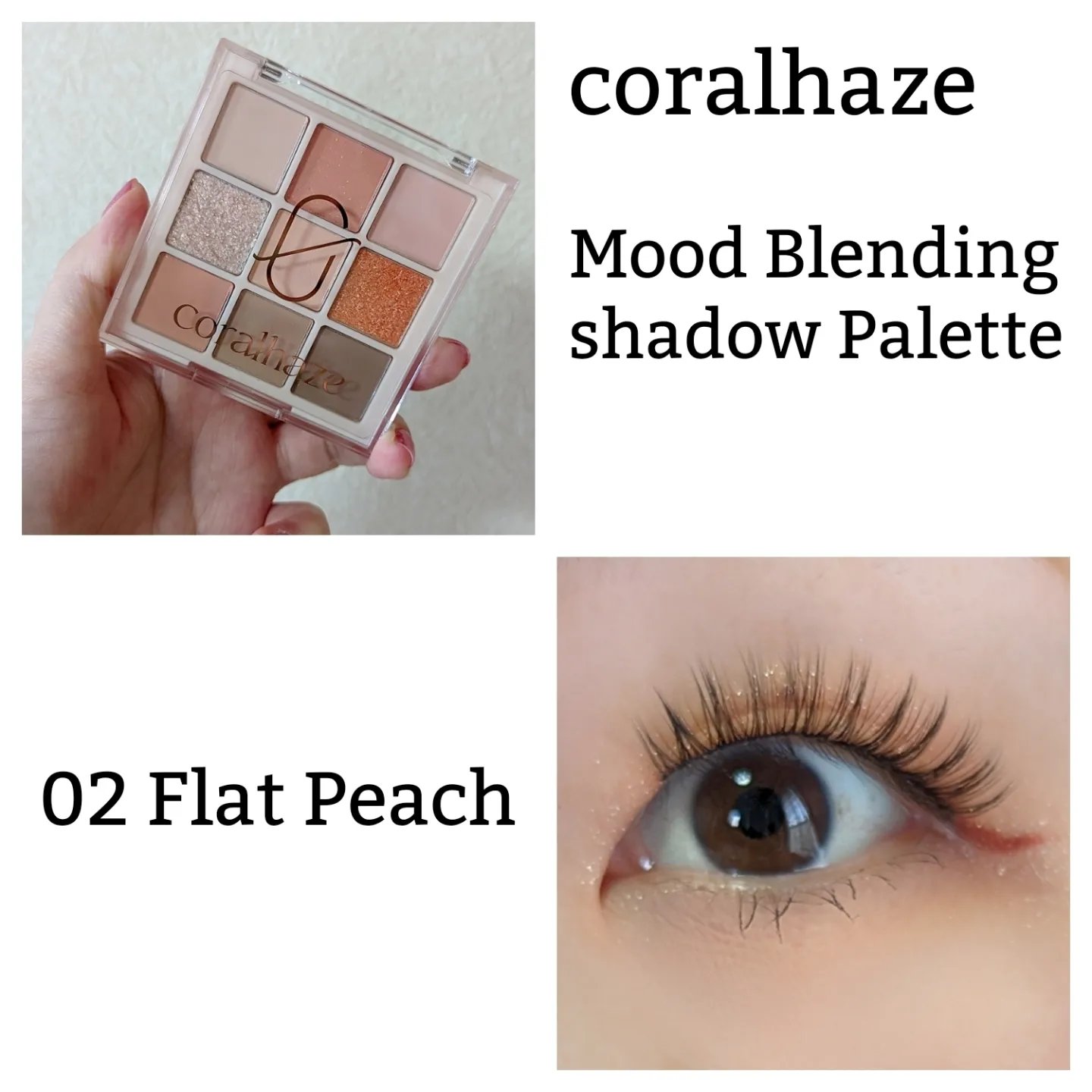 ムードブレンディングシャドウパレット/Coralhaze/アイシャドウパレットを使ったクチコミ（2枚目）