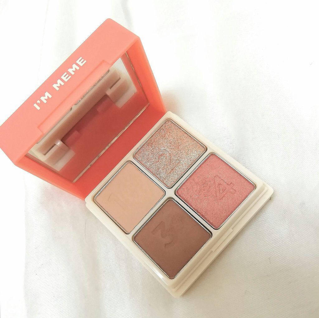 マルチキューブ/i’m meme/アイシャドウパレットを使ったクチコミ(2枚目)