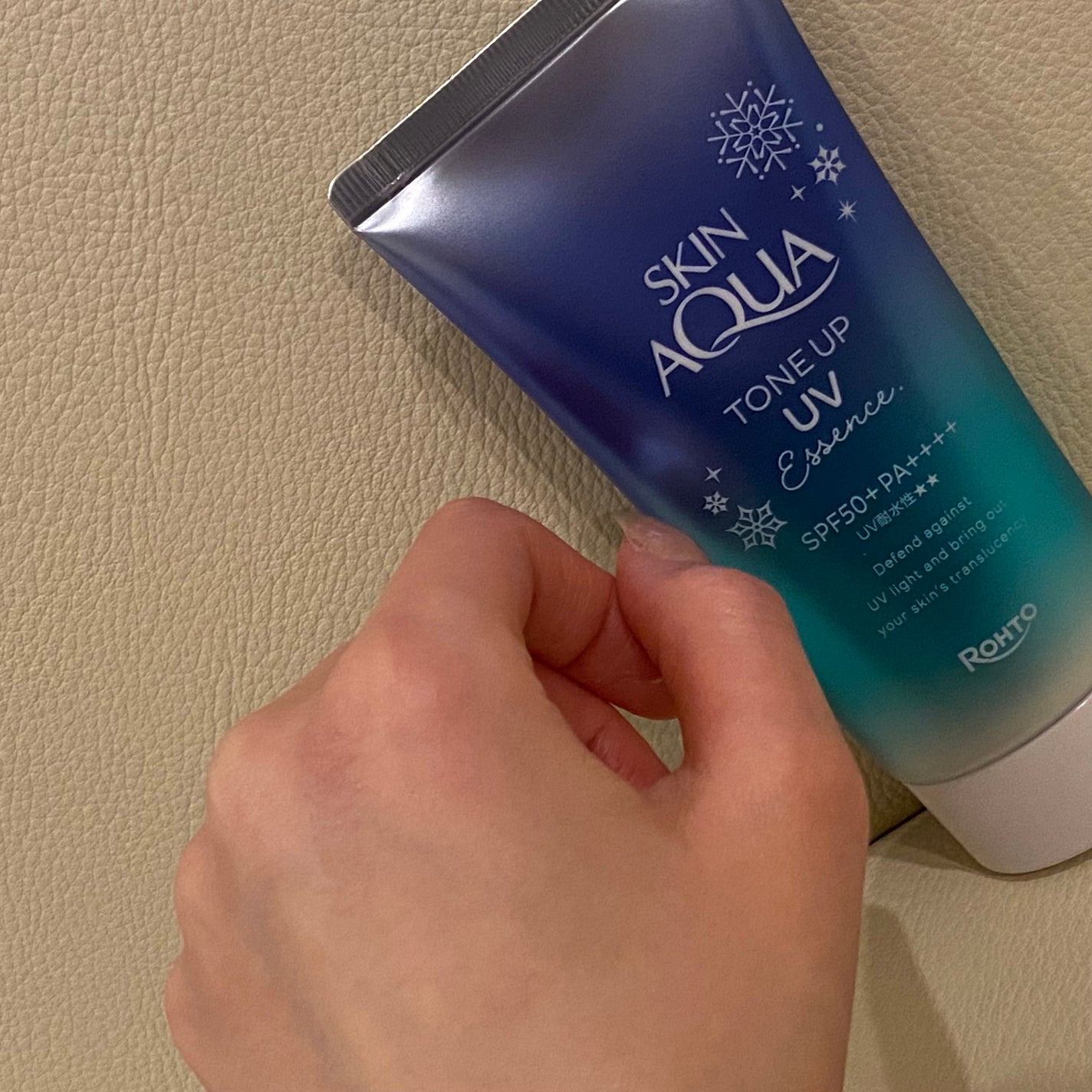 スキンアクア トーンアップUVエッセンス/スキンアクア/日焼け止めクリームを使ったクチコミ(6枚目)