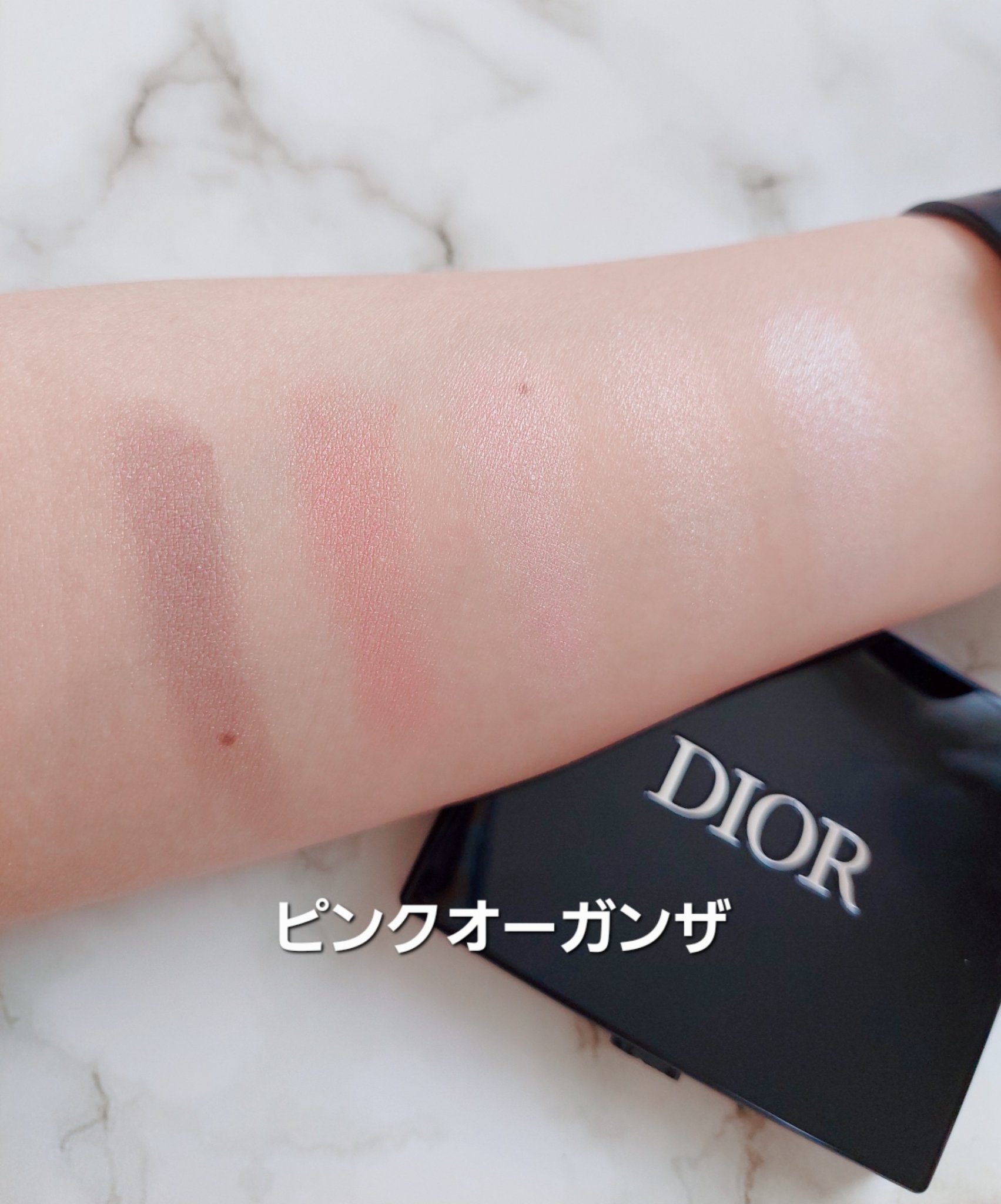 【旧】ディオールショウ サンク クルール （スプリング コレクション 2024 限定品）/Dior/アイシャドウを使ったクチコミ（3枚目）