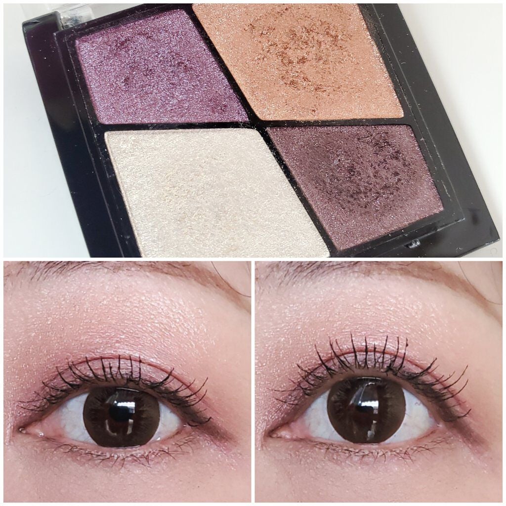 UR GLAM VELVET EYE COLOR PALETTE/U R GLAM/アイシャドウパレットを使ったクチコミ(3枚目)