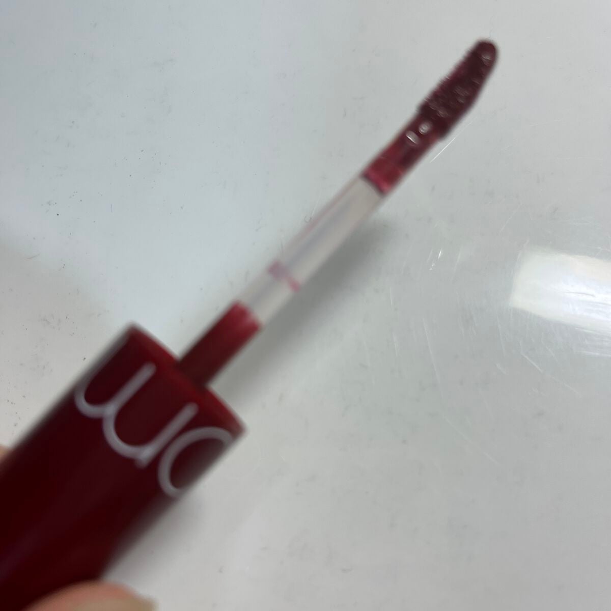 ジューシーラスティングティント/rom&nd/リップティントを使ったクチコミ(2枚目)