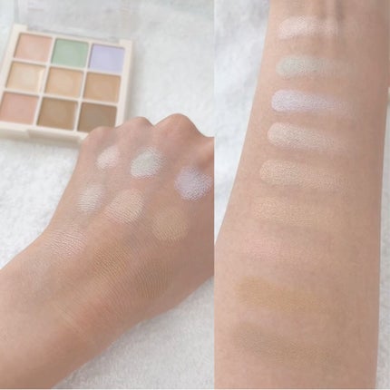 プロコンシーラーパレット/dasique/パレットコンシーラーを使ったクチコミ(2枚目)