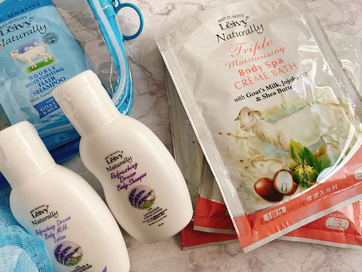 レイヴィーフォームボディシャンプーラベンダー/Leivy/ボディソープを使ったクチコミ(2枚目)