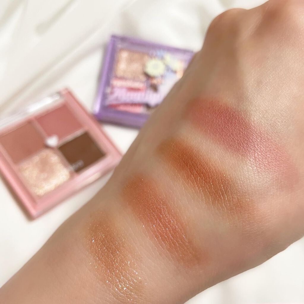 ベターザンアイズ/rom&nd/アイシャドウパレットを使ったクチコミ(4枚目)