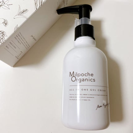 オールインワンゲルクリーム/Milpoche Organics/オールインワン化粧品を使ったクチコミ(1枚目)