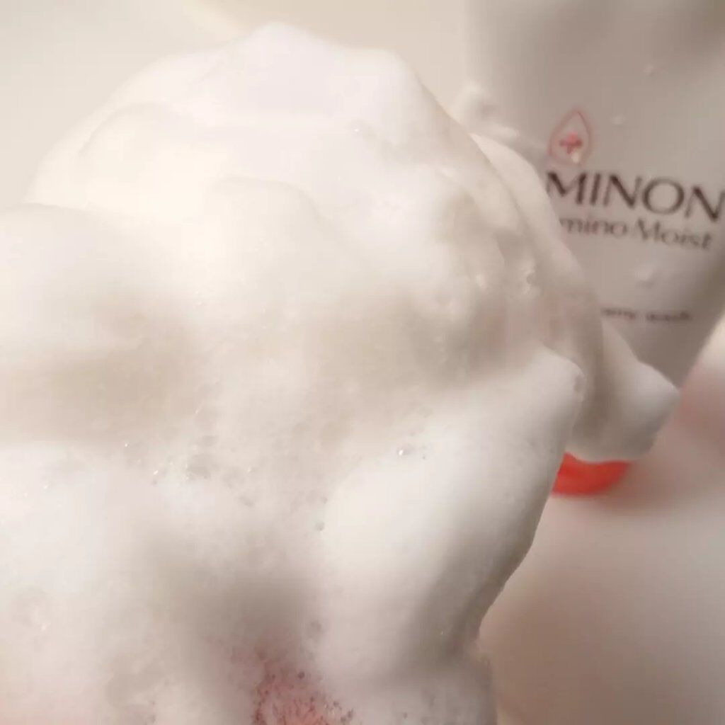 アミノモイスト モイストクリーミィ ウォッシュ/ミノン/洗顔フォームを使ったクチコミ(5枚目)